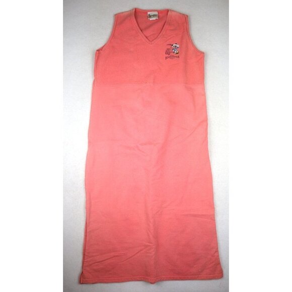 WALT DISNEY WORLD - DISNEY PARKS - BOARDWALK RESORT WOMEN'S CORAL MAXI DRESS S/M - Picture 2 of 11